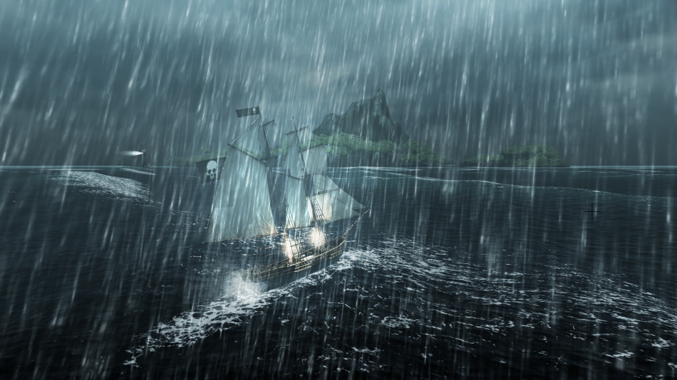 буря в Assassin's Creed Pirates